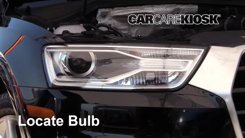 2018 Audi Q3 Quattro Premium 2.0L 4 Cyl. Turbo Lights Turn Signal - Front (replace bulb)